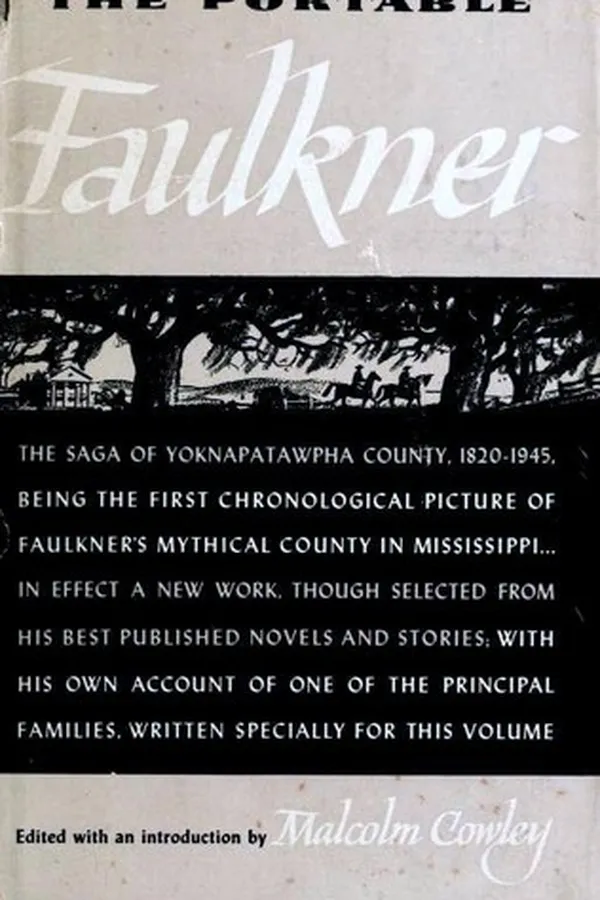 Capa de The Portable Faulkner