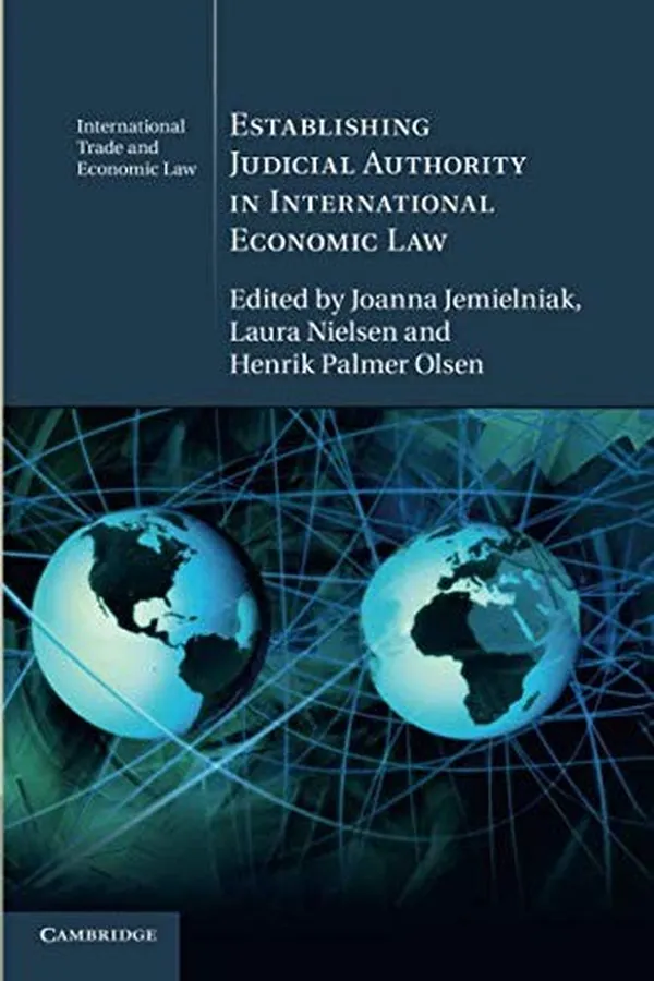 Capa de Establishing Judicial Authority in International Economic Law