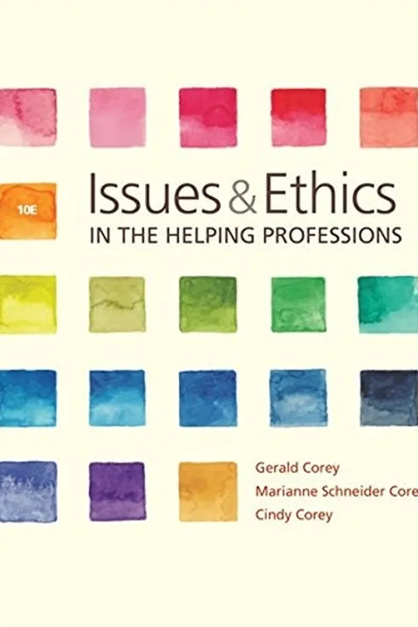Capa de Issues and ethics in the helping professions