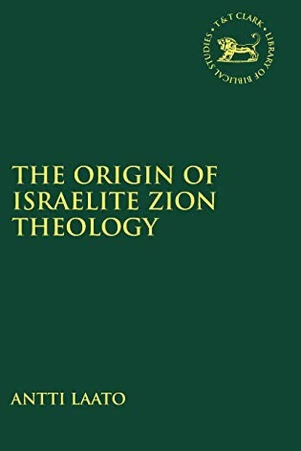 Capa de The Origin of Israelite Zion Theology