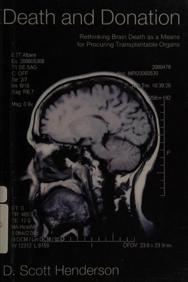 Cover of Death and donation