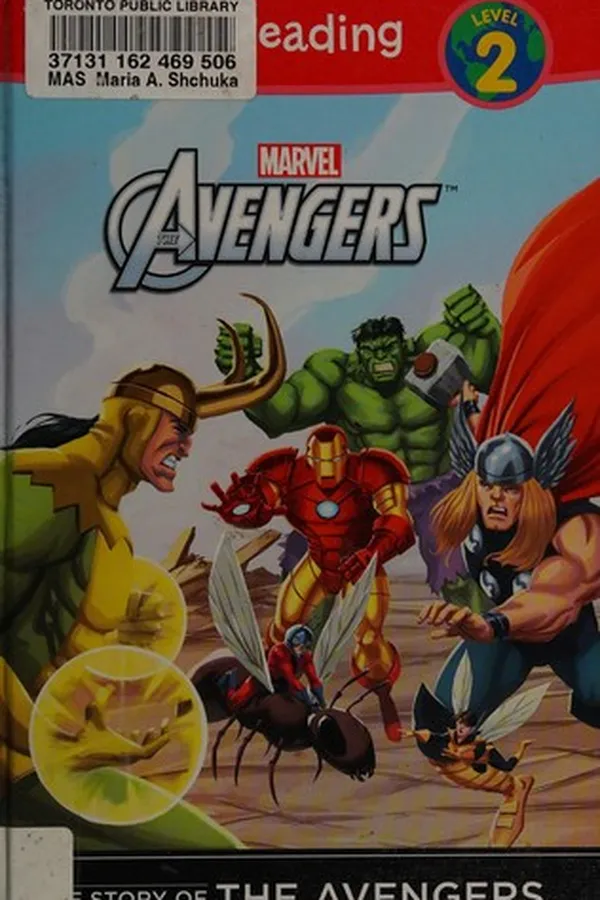 Capa de The story of the Avengers