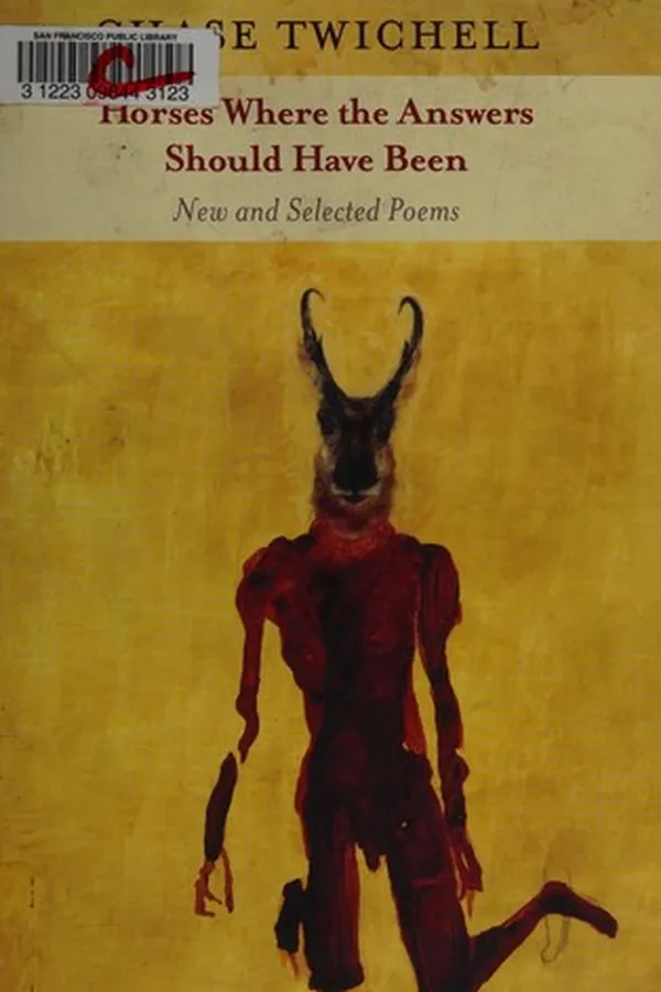 Capa de Horses where the answers should have been