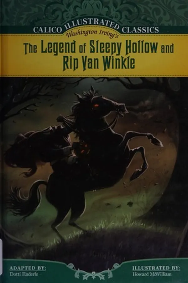 Capa de Washington Irving's The legend of Sleepy Hollow