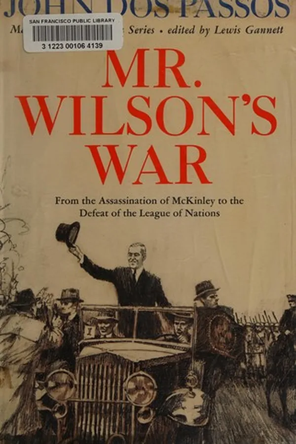 Cover of Mr. Wilson's war