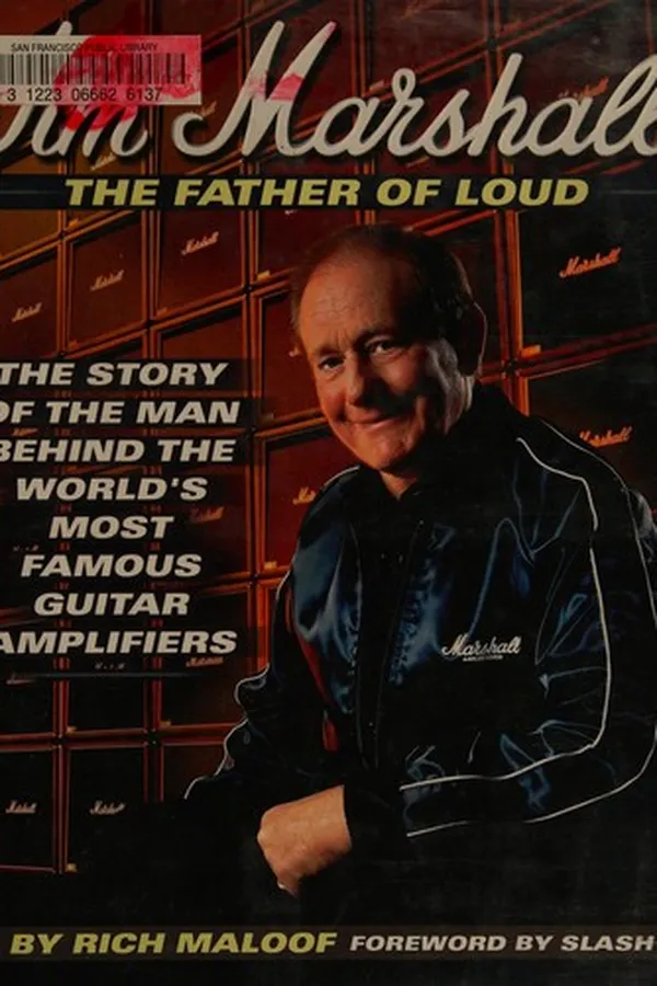 Capa de Jim Marshall, father of loud