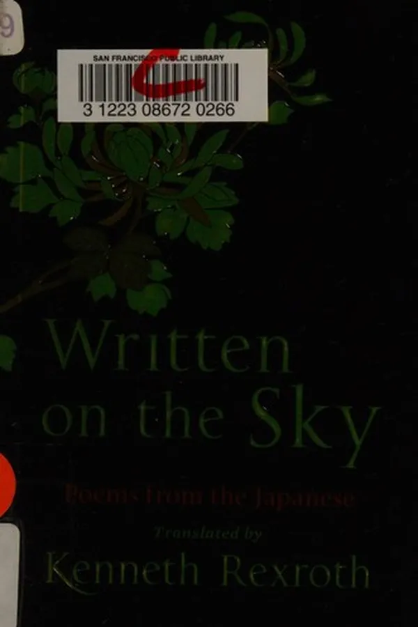 Capa de Written on the sky