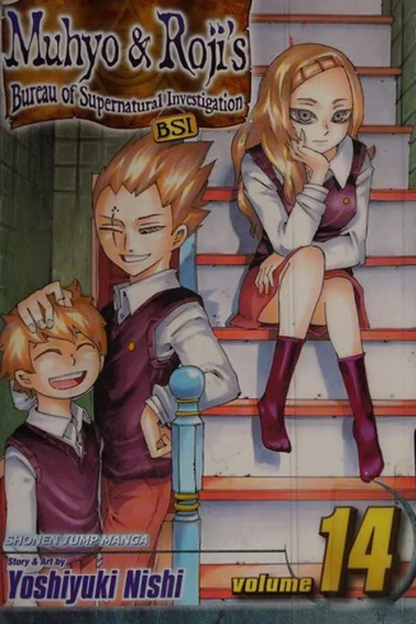 Capa de Muhyo & Roji's Bureau of Supernatural Investigation, BSI