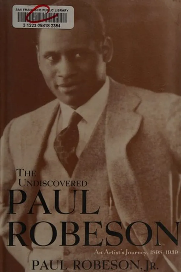 Capa de The undiscovered Paul Robeson