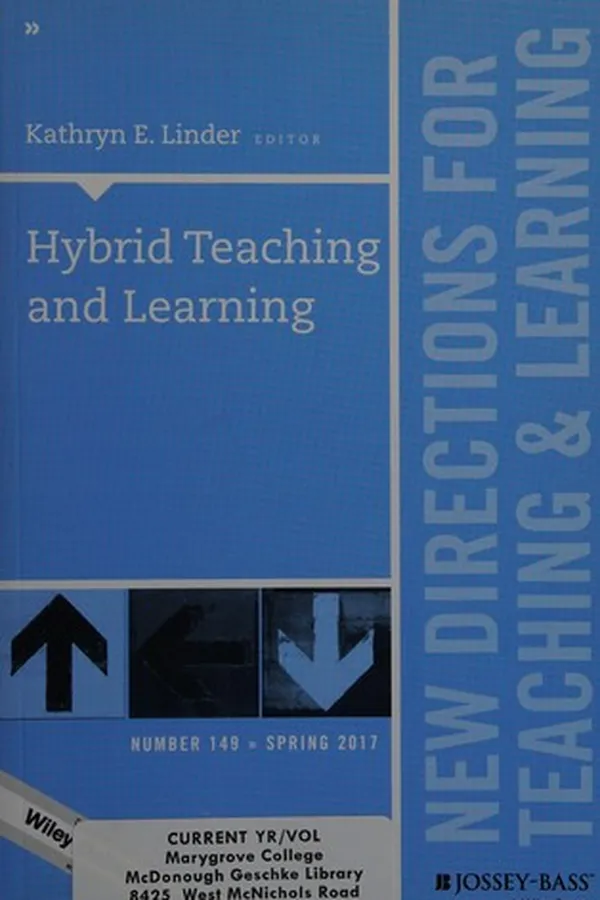 Capa de Hybrid teaching and learning