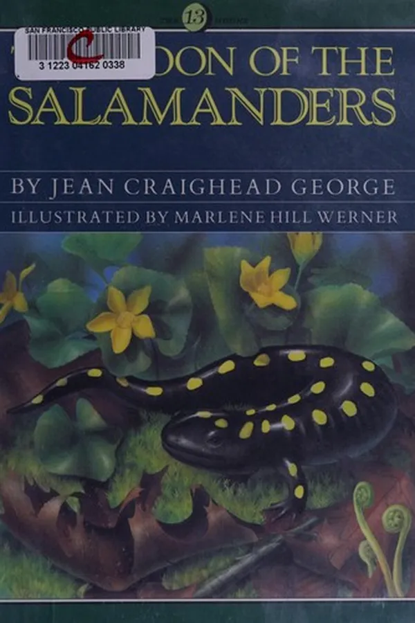 Capa de The moon of the salamanders