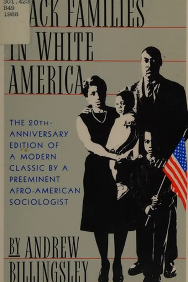 Capa de Black families in white America