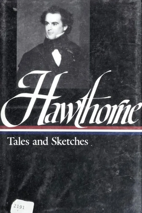 Capa de Tales and Sketches (Mosses from an Old Manse / Snow-Image and other twice-told tales / Tanglewood Tales for Girls and Boys / Twice-Told Tales / Wonder Book for Girls and Boys)