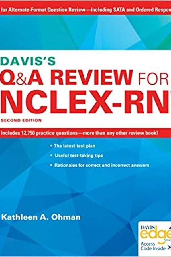 Capa de Davis's Q&A Review for NCLEX-RN