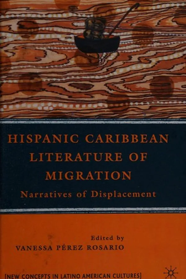 Capa de Hispanic Caribbean literature of migration