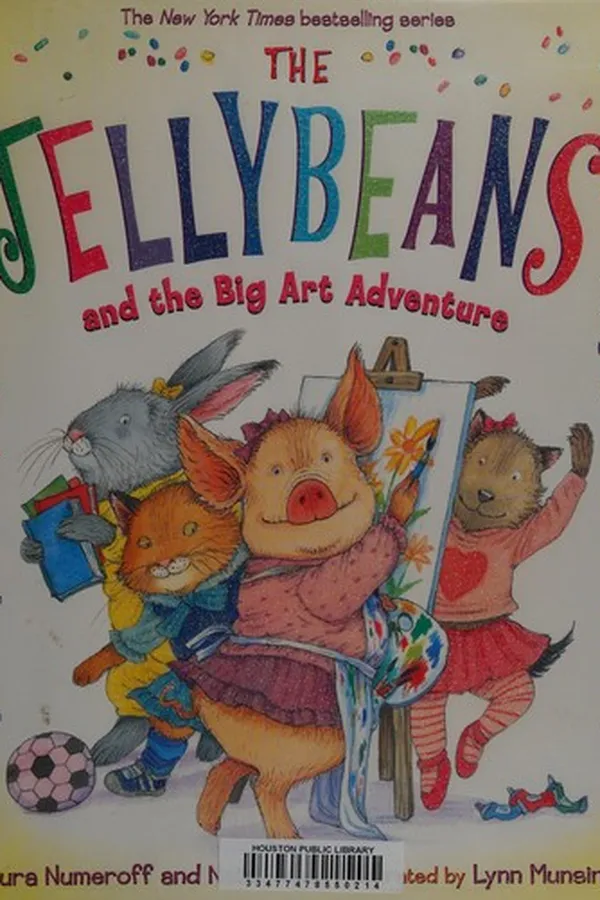 Capa de The Jellybeans and the big art adventure