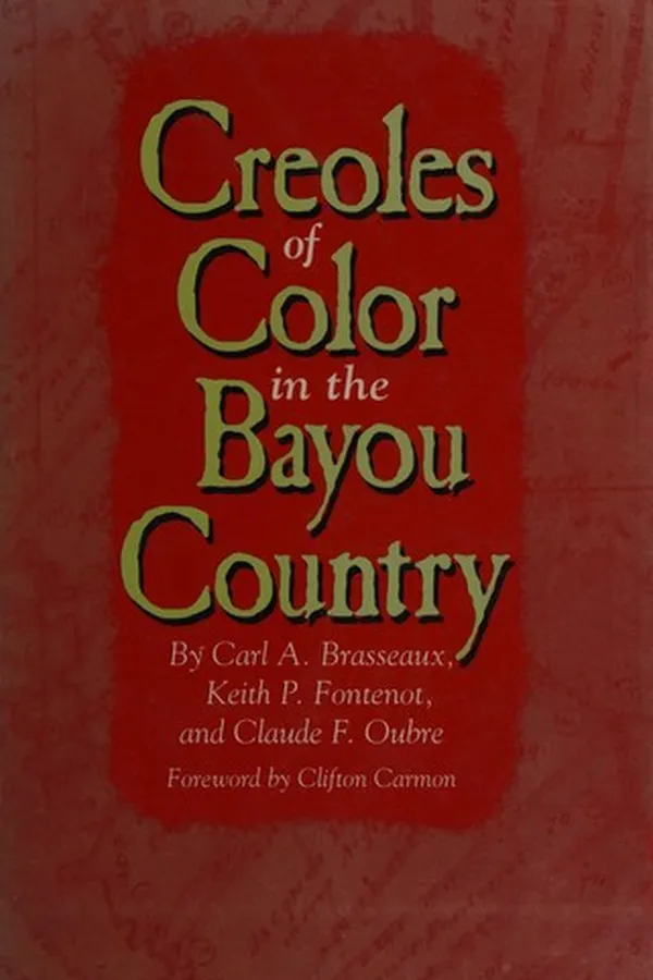 Capa de Creoles of color in the Bayou country