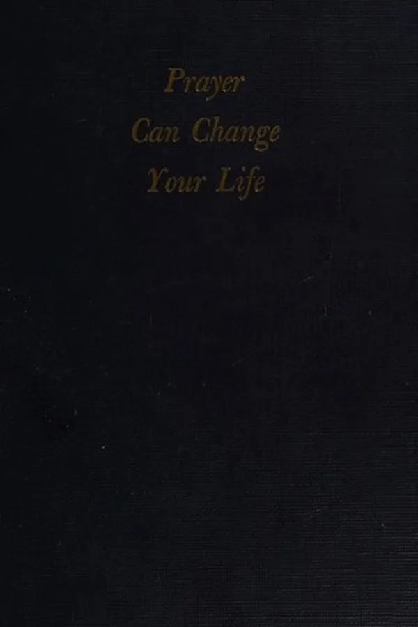 Capa de Prayer can change your life