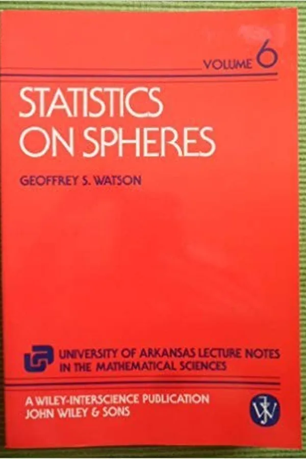 Capa de Statistics on spheres