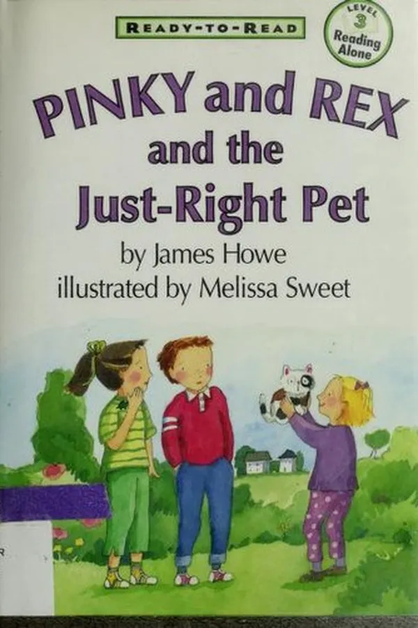 Capa de Pinky and Rex and the just-right pet