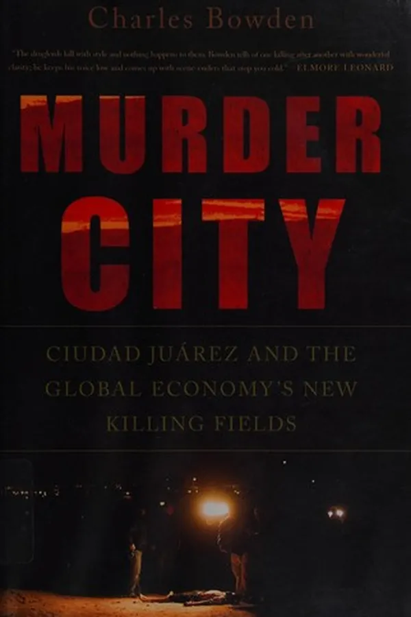 Capa de Murder city