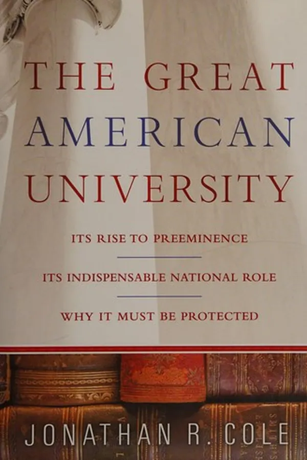 Capa de The Great American University