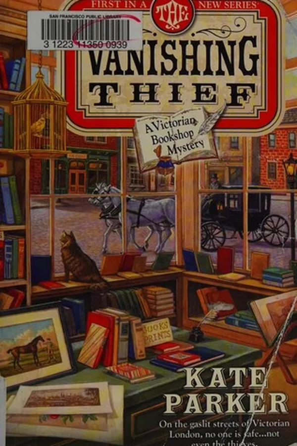 Capa de The vanishing thief