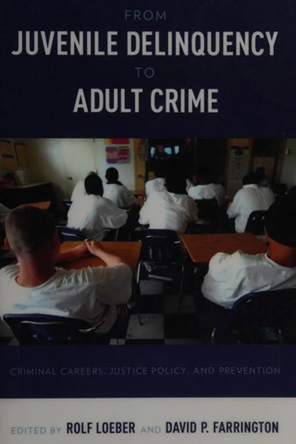 Capa de Transitions from juvenile delinquency to adult crime