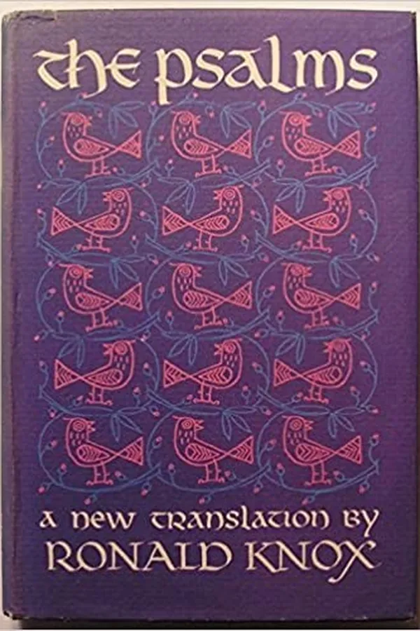 Capa de The Psalms, a new translation, with the canticles of lRoman breviary