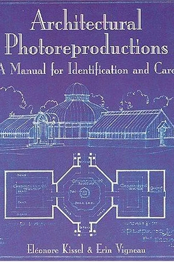 Capa de Architectural photoreproductions