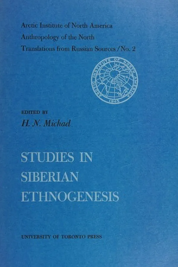 Cover of Studies in Siberian ethnogenesis