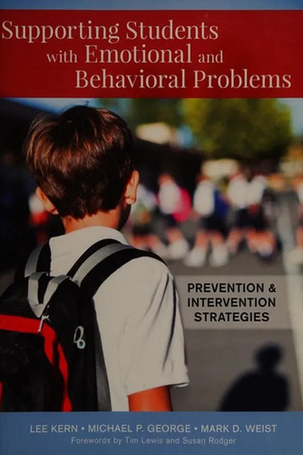 Capa de Supporting students with emotional and behavioral problems