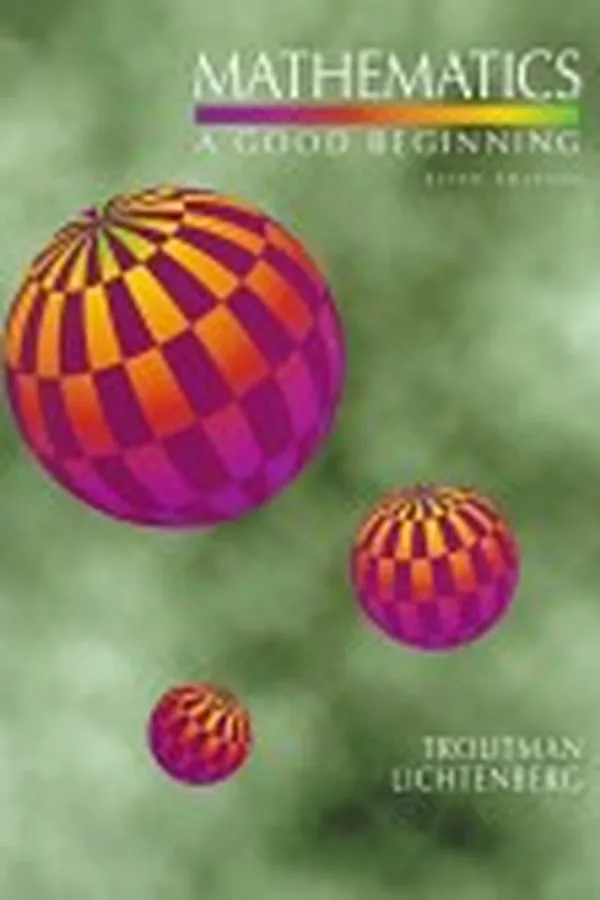 Capa de Mathematics, a Good Beginning