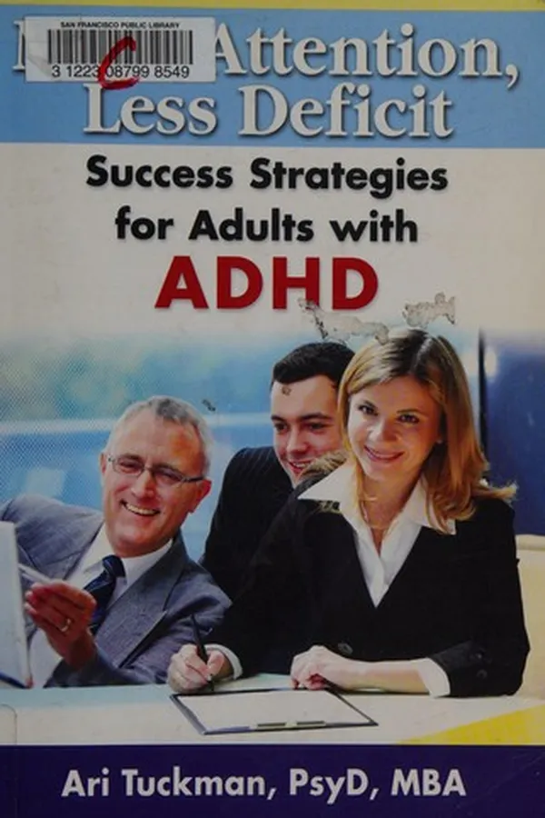 Capa de More attention, less deficit