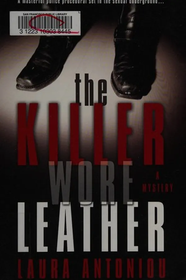 Capa de The killer wore leather