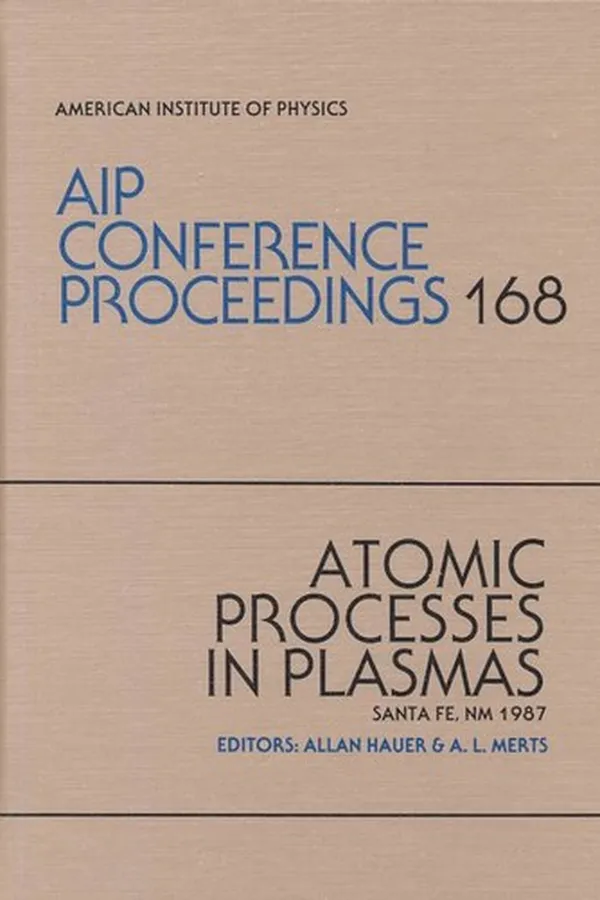 Capa de Atomic processes in plasmas