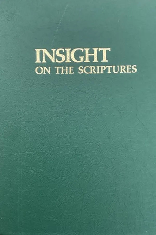 Capa de Insight on the Scriptures