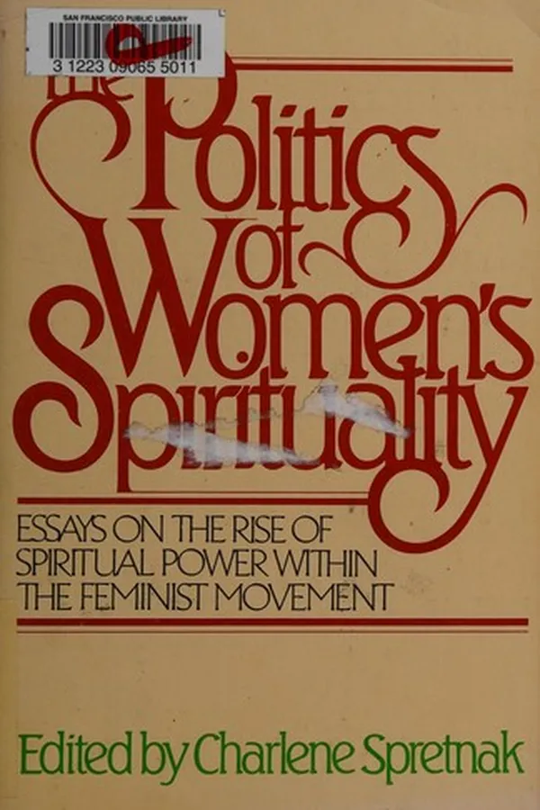 Capa de The politics of women's spirituality