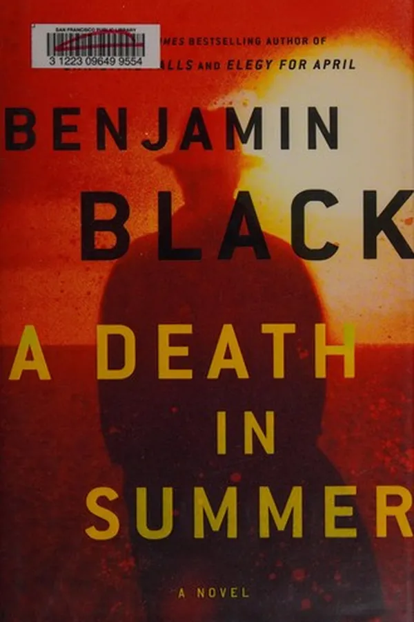 Capa de A death in summer