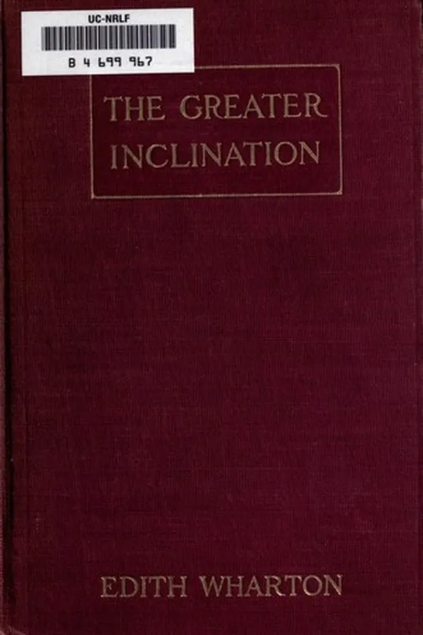 Capa de The Greater Inclination