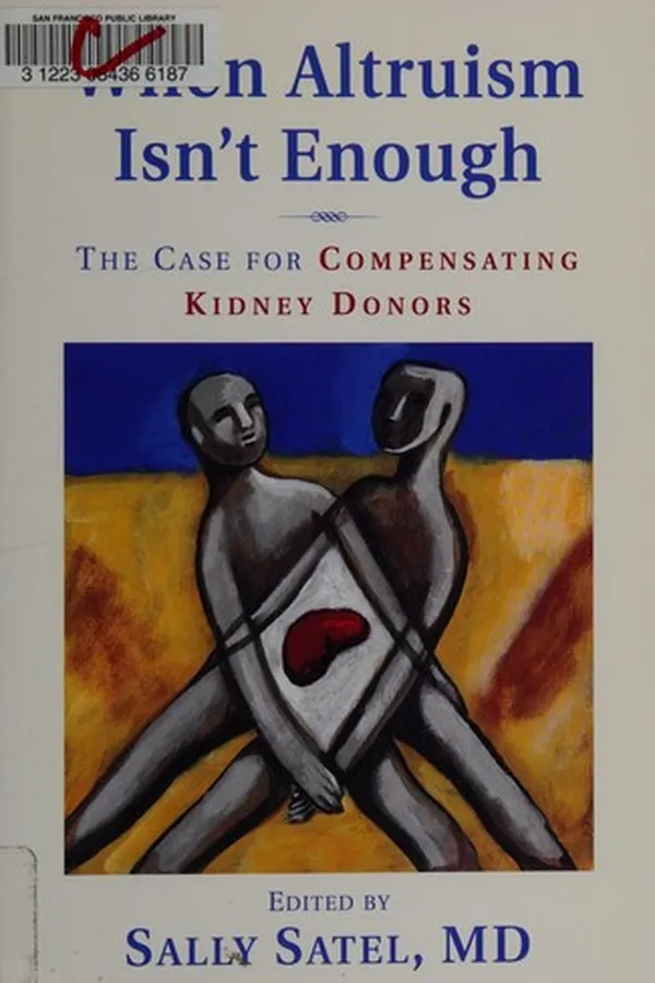 Capa de When altruism isn't enough
