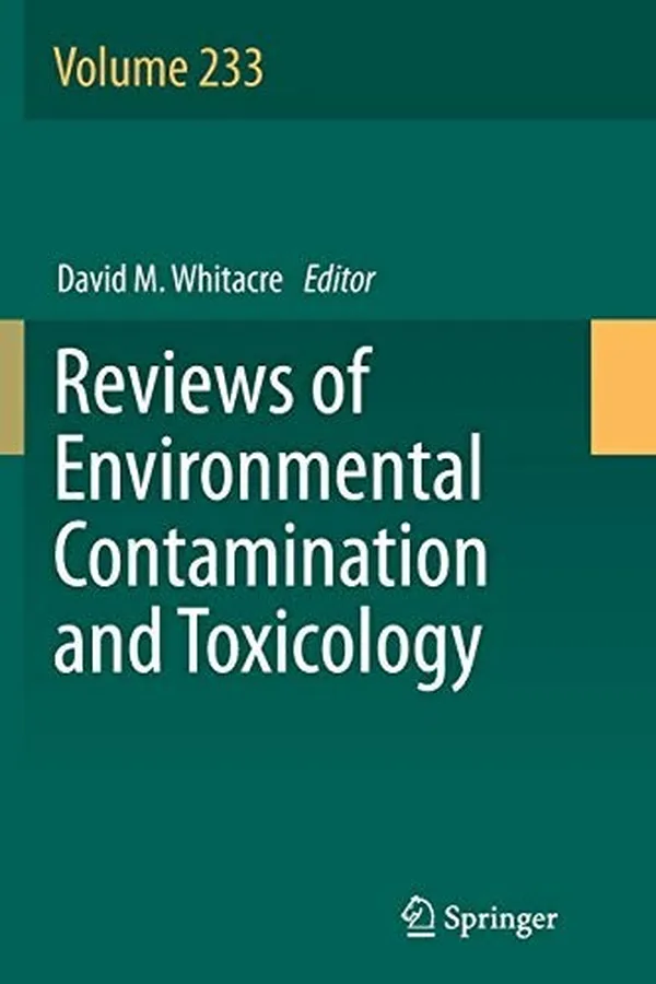 Capa de Reviews of Environmental Contamination and Toxicology Volume 233
