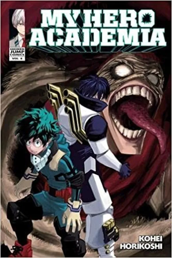 Capa de My Hero Academia, Vol. 6