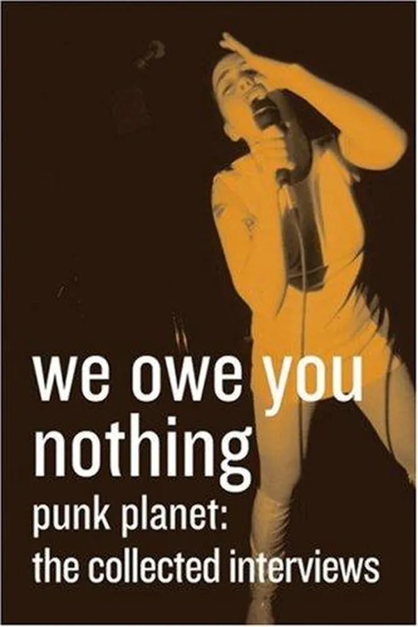Capa de We Owe You Nothing: Punk Planet
