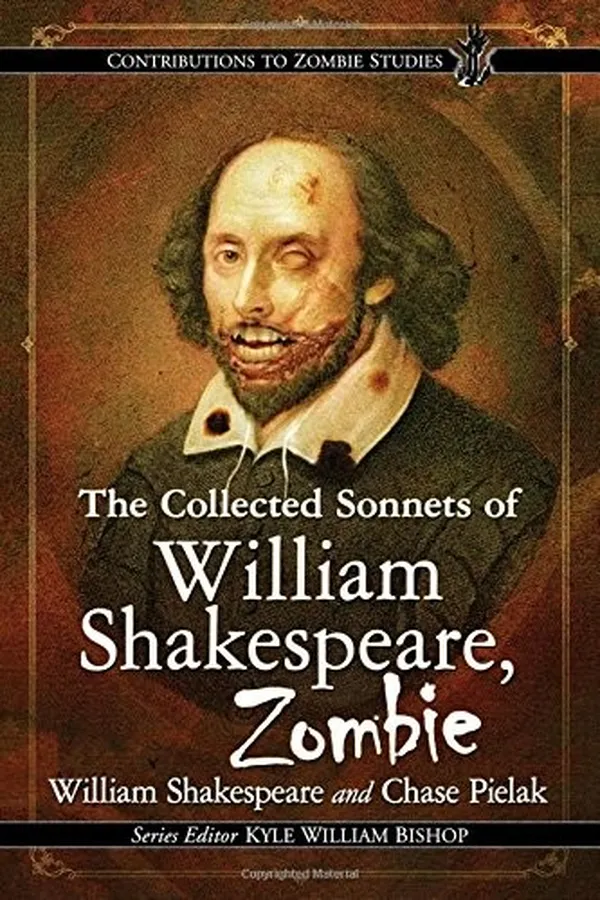 Capa de The Collected Sonnets of William Shakespeare, Zombie