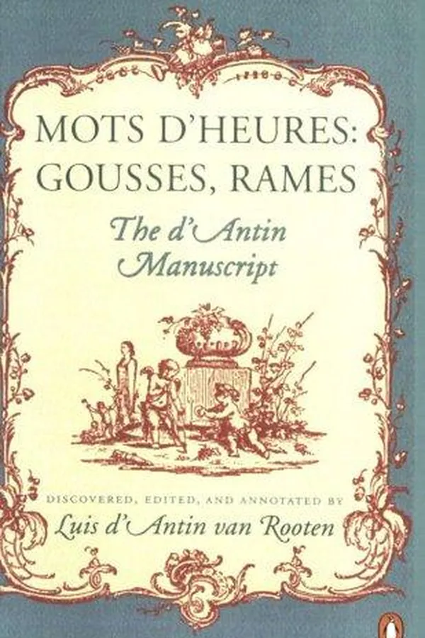 Capa de Mots d'heures, gousses, rames
