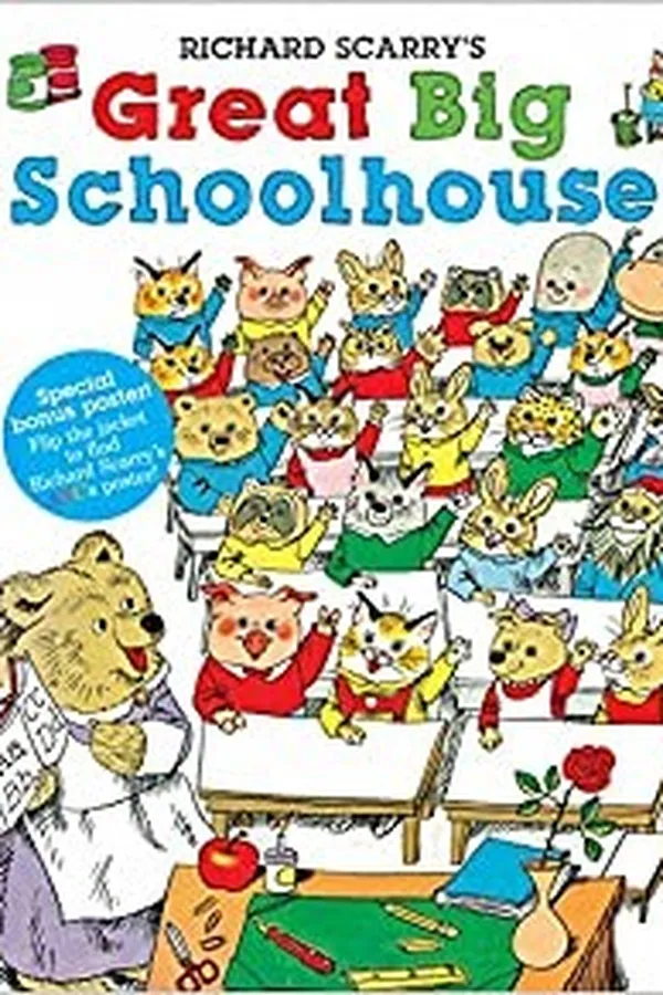 Capa de Richard Scarry's great big schoolhouse