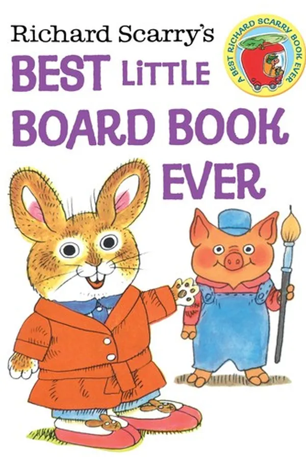 Capa de Richard Scarry's best little board book ever