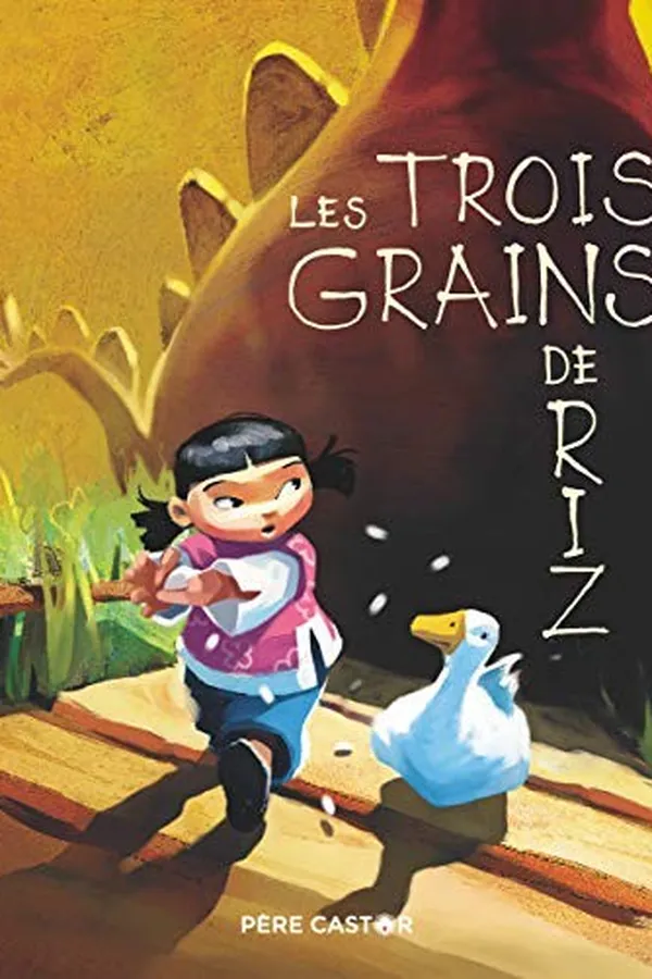 Capa de Les trois grains de riz