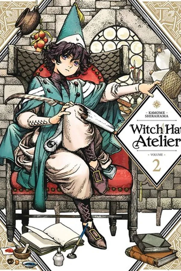Capa de Witch Hat Atelier, Vol. 2